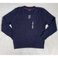 Sudadera Tommy Hilfiger tejida, cuello Hilfiger, talla: XL.