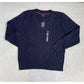 Sudadera Tommy Hilfiger tejida, cuello Hilfiger, talla: XL.
