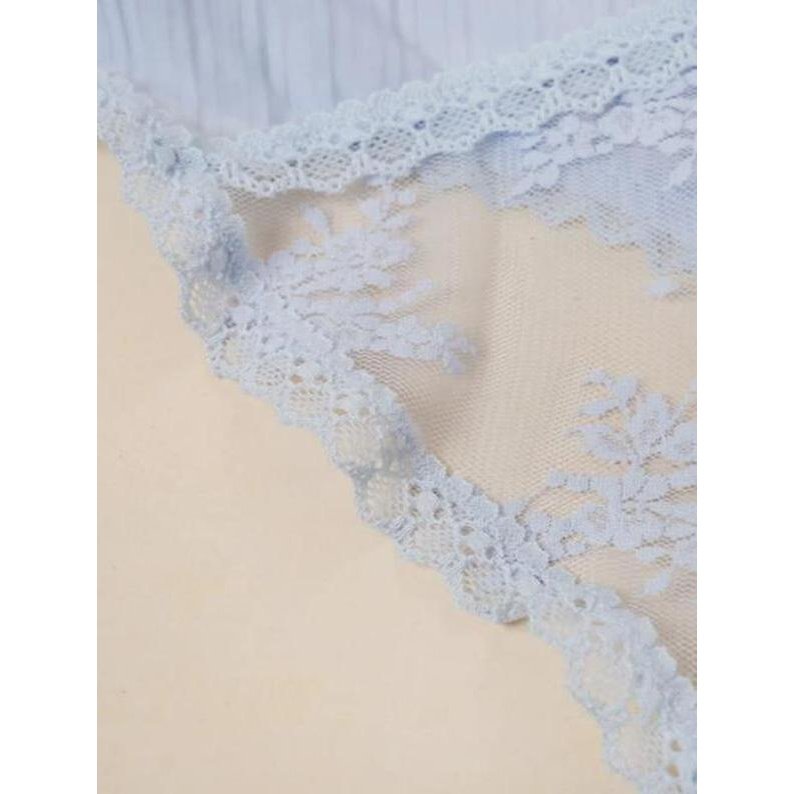Bragas con encaje, talla: única.
