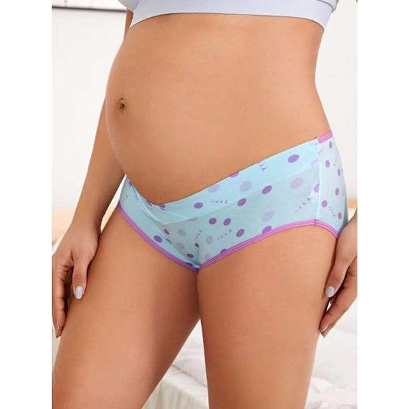 Lencería premamá con lunares, talla: S.