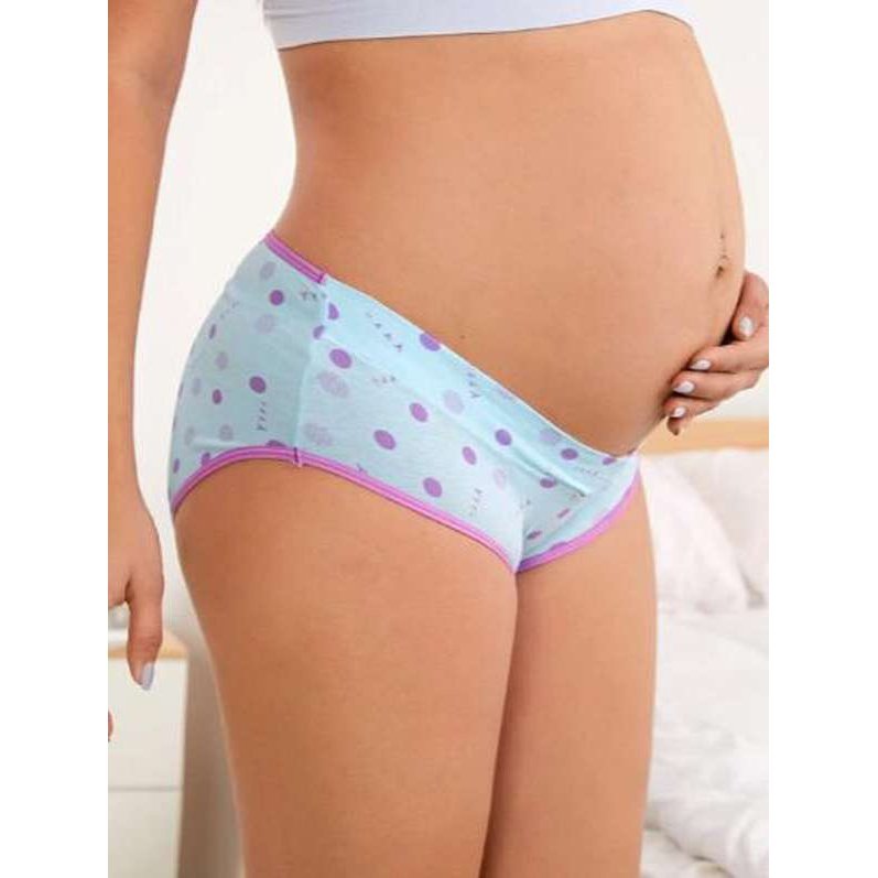 Lencería premamá con lunares, talla: S.