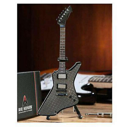 Guitarra Replica Miniatura Metallica James Hetfield "Diamond Plate"