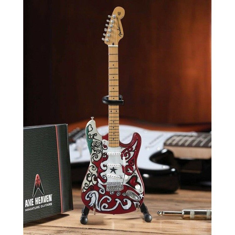 Guitarra Replica Miniatura Jimmy Hendrix Fender Stratocaster Saville Theatre