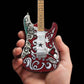 Guitarra Replica Miniatura Jimmy Hendrix Fender Stratocaster Saville Theatre