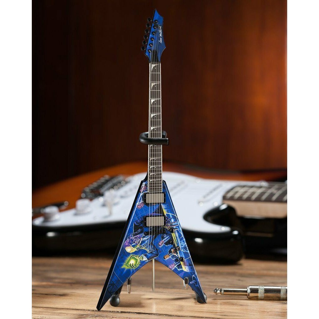 Guitarra Replica Miniatura MegadethSignature V, Rust Piece