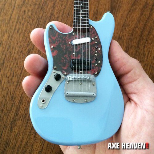 Guitarra Replica Miniatura Nirvana, Kurt Cobain Fender Mustang
