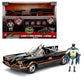 Batman - Replica de Metal, Batimovíl de 1966 Serie de TV - Escala 1:24 (Con Batman y Robin)