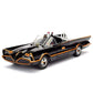 Batman - Replica de Metal, Batimovíl de 1966 Serie de TV - Escala 1:24 (Con Batman y Robin)