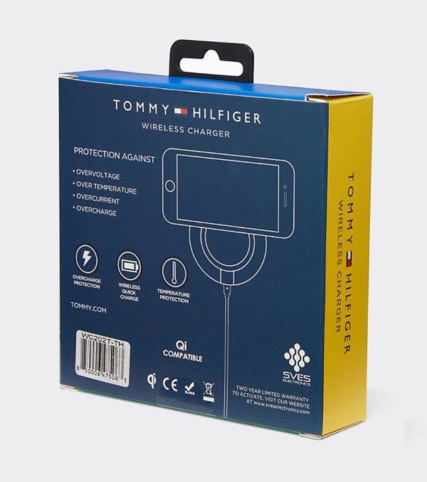 Cargador inalámbrico Tommy Hilfiger.