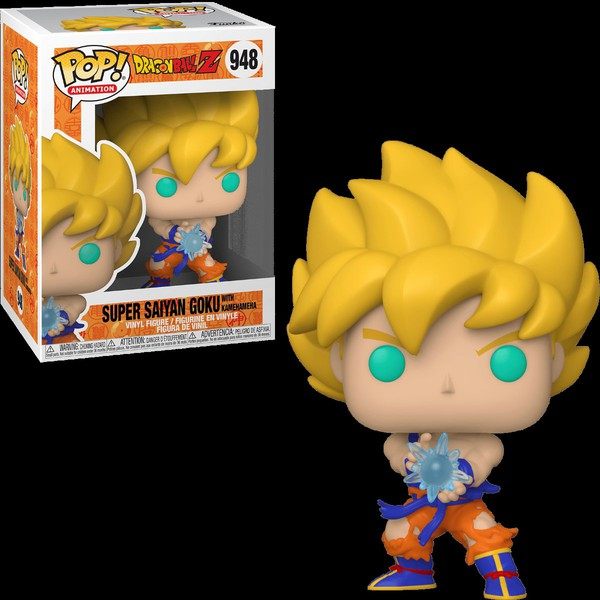 FUNKO Dragon Ball Z, Super Saiyan Goku con Kamehameha