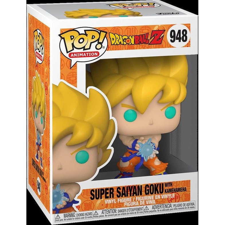 FUNKO Dragon Ball Z, Super Saiyan Goku con Kamehameha