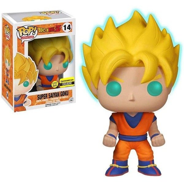 ***EXCLUSIVO*** FUNKO Dragon Ball Super Saiyan GOKU Brilla en la oscuridad