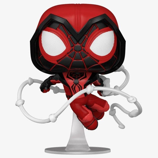 FUNKO Spiderman Miles Morales Crimson Cowl Suit