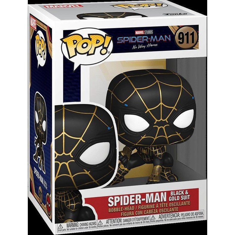 FUNKO SPIDER-MAN No Way Home Traje Negro Dorado
