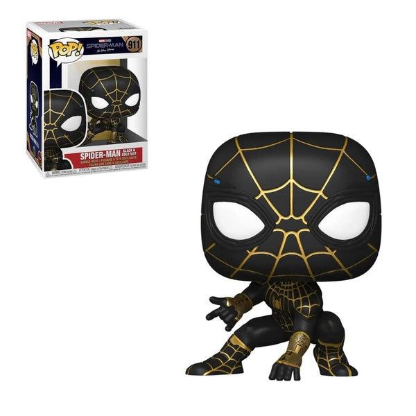 FUNKO SPIDER-MAN No Way Home Traje Negro Dorado