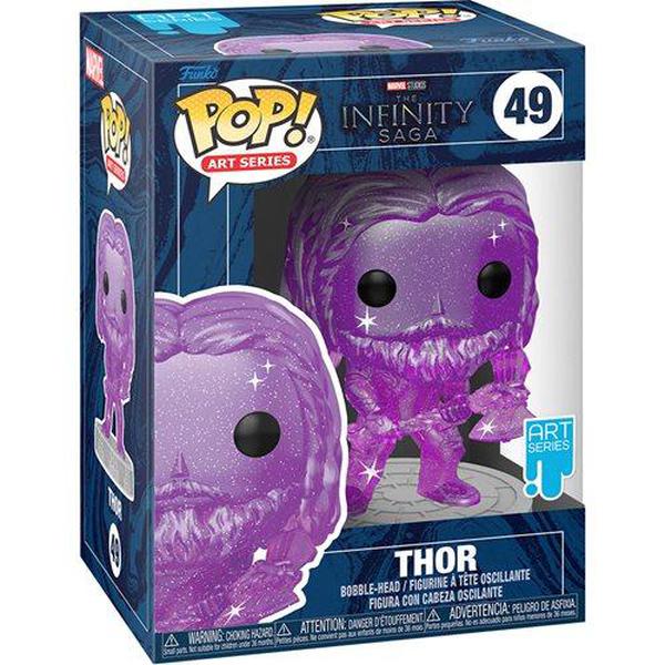 FUNKO Art Series MARVEL Infinity Saga, Thor Case Duro Incluído