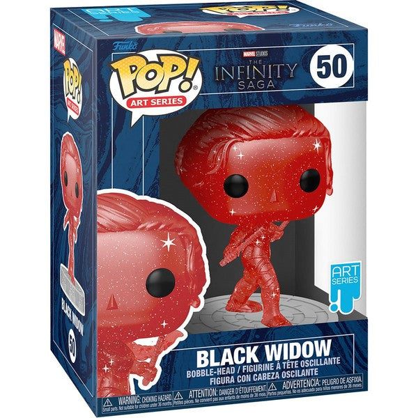 FUNKO Art Series MARVEL Infinity Saga, Black Widow Case Duro Incluído