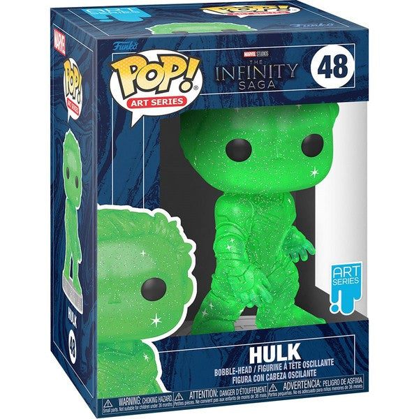 FUNKO Art Series MARVEL Infinity Saga, Hulk Case Duro Incluído