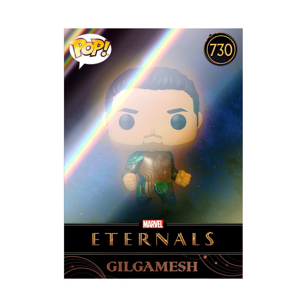 ***EXCLUSIVO***FUNKO ETERNALS GILGAMESH Incluye Tarjeta Coleccionable