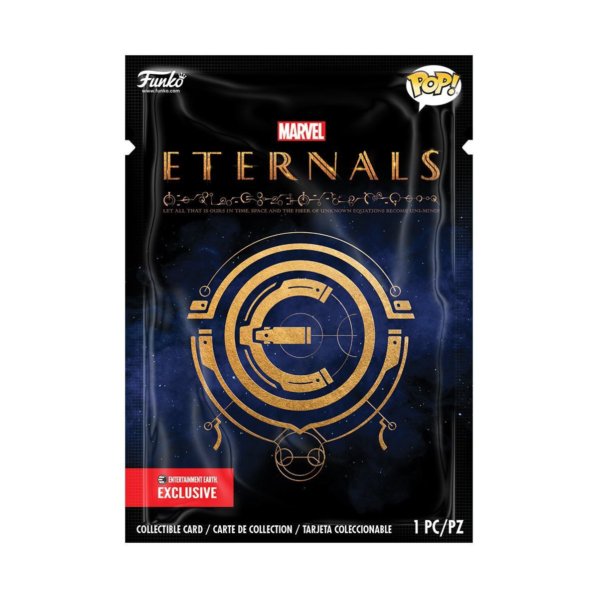 ***CHASE***EXCLUSIVO***FUNKO ETERNALS GILGAMESH Incluye Tarjeta Coleccionable, Brilla en la Oscuridad