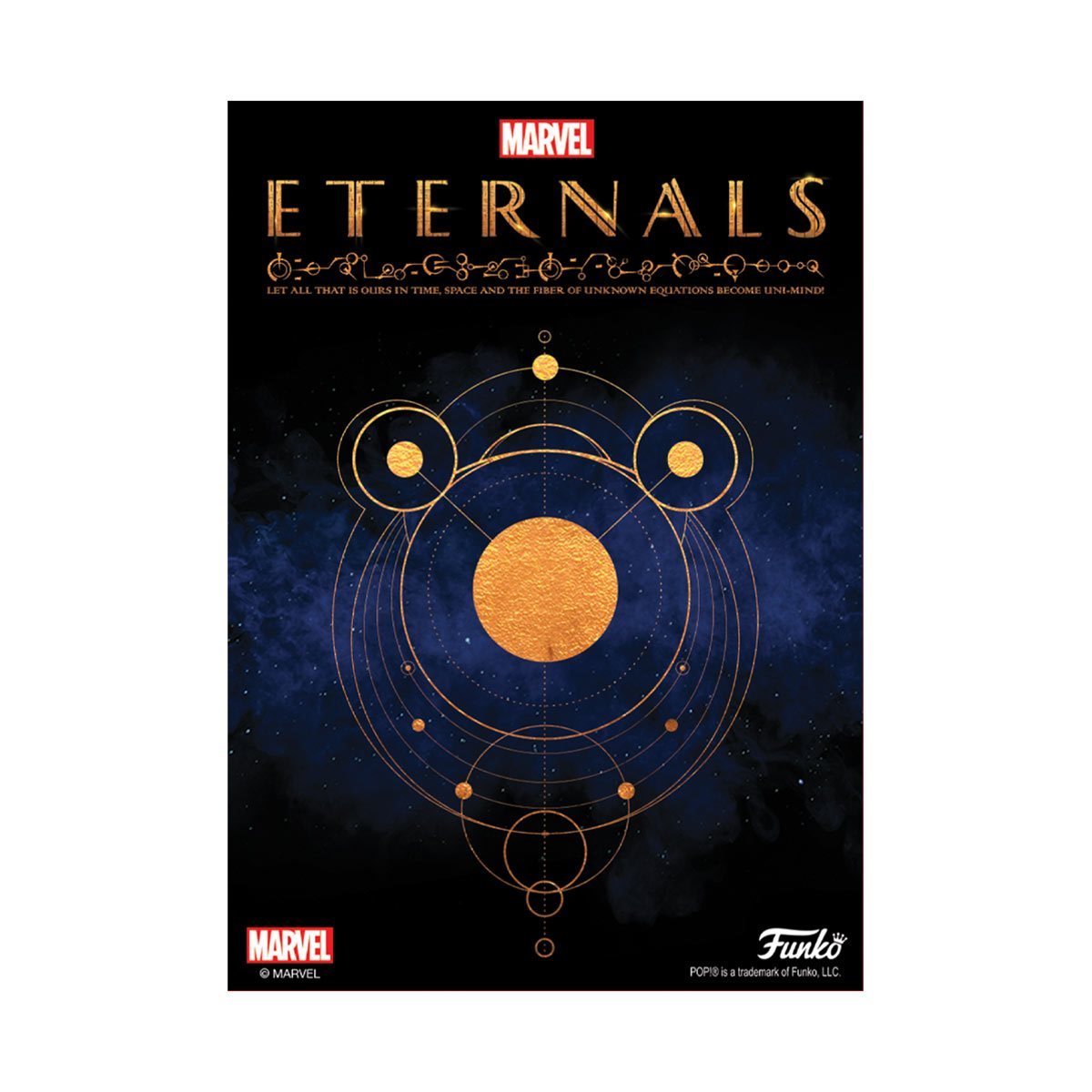 ***CHASE***EXCLUSIVO***FUNKO ETERNALS GILGAMESH Incluye Tarjeta Coleccionable, Brilla en la Oscuridad