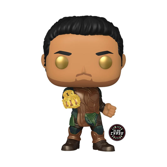 ***CHASE***EXCLUSIVO***FUNKO ETERNALS GILGAMESH Incluye Tarjeta Coleccionable, Brilla en la Oscuridad