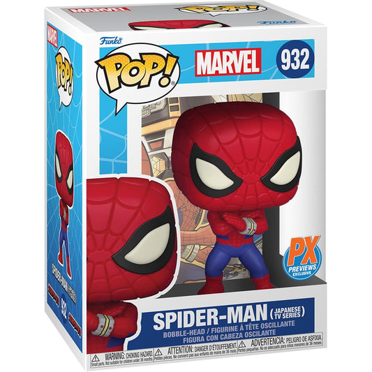 ***EXCLUSIVO***FUNKO - 932, SPIDER-MAN - Serie de Televisión Japonesa