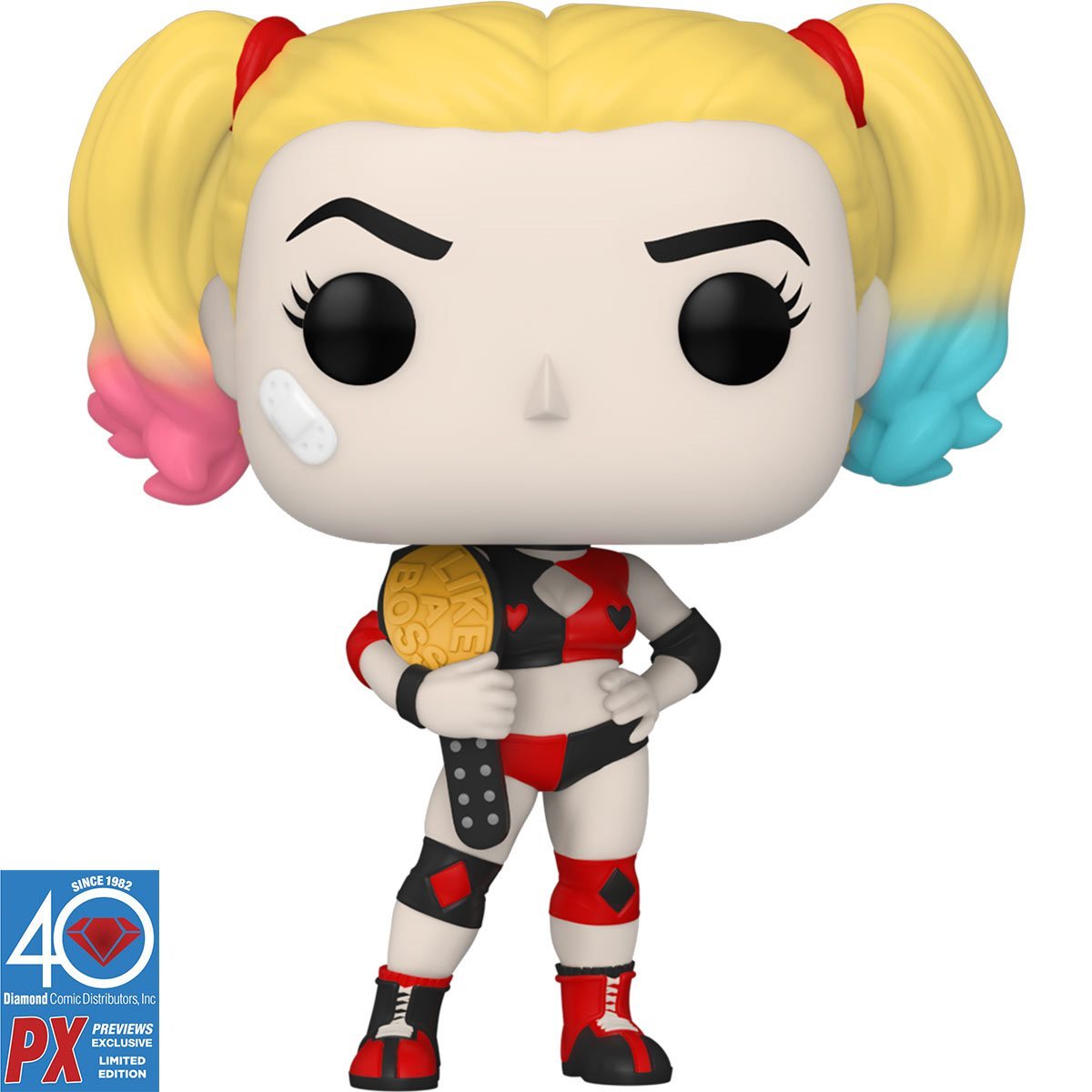 ***EXCLUSIVO*** FUNKO - 436, DC Comics, Harley Queen con Cinturón