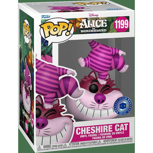 ***EXCLUSIVO*** FUNKO - 1199, Disney Alicia en el país de las maravillas, Cheshire Cat