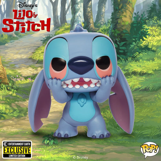 ***EXCLUSIVO*** FUNKO - 1222, Lilo & Stitch, Stitch Enojado