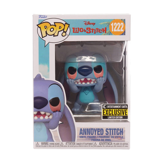 ***EXCLUSIVO*** FUNKO - 1222, Lilo & Stitch, Stitch Enojado