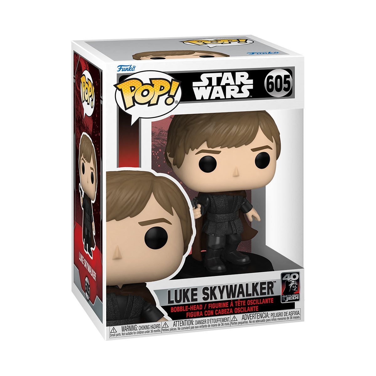 FUNKO - 605, Star Wars, Return of the Jedi 40 Aniversario - Luke Skywalker