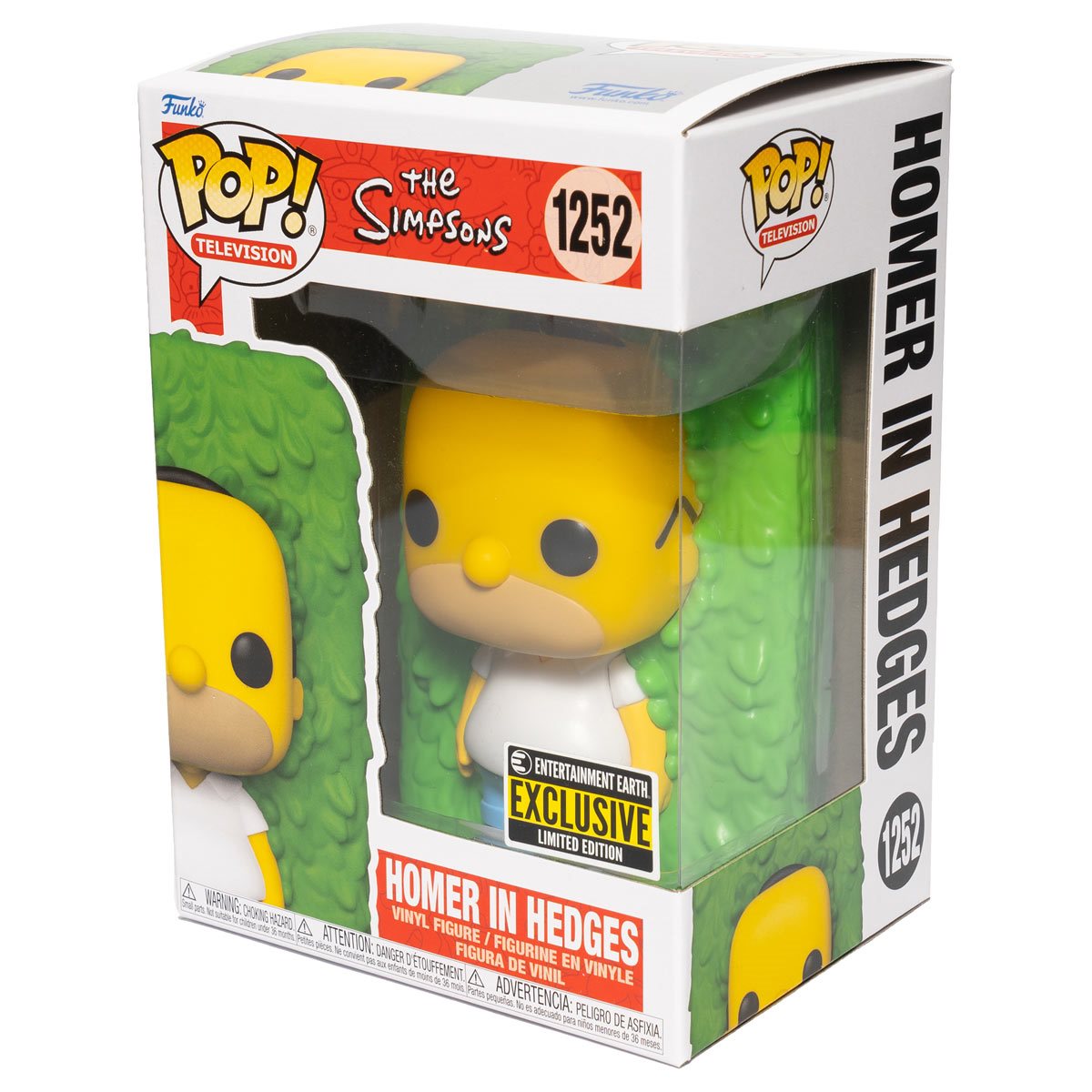 ***EXCLUSIVO*** FUNKO - 1252, The Simpsons, Homer in Hedges
