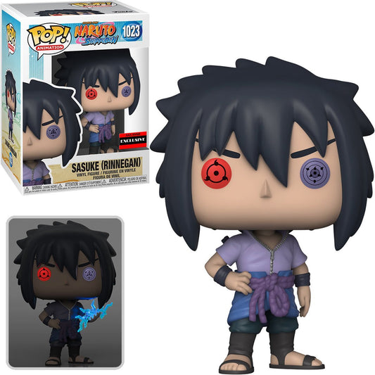 ***CHASE***EXCLUSIVO***FUNKO NARUTO SHIPPUDEN Sasuke Rinnegan Brilla en la Oscuridad