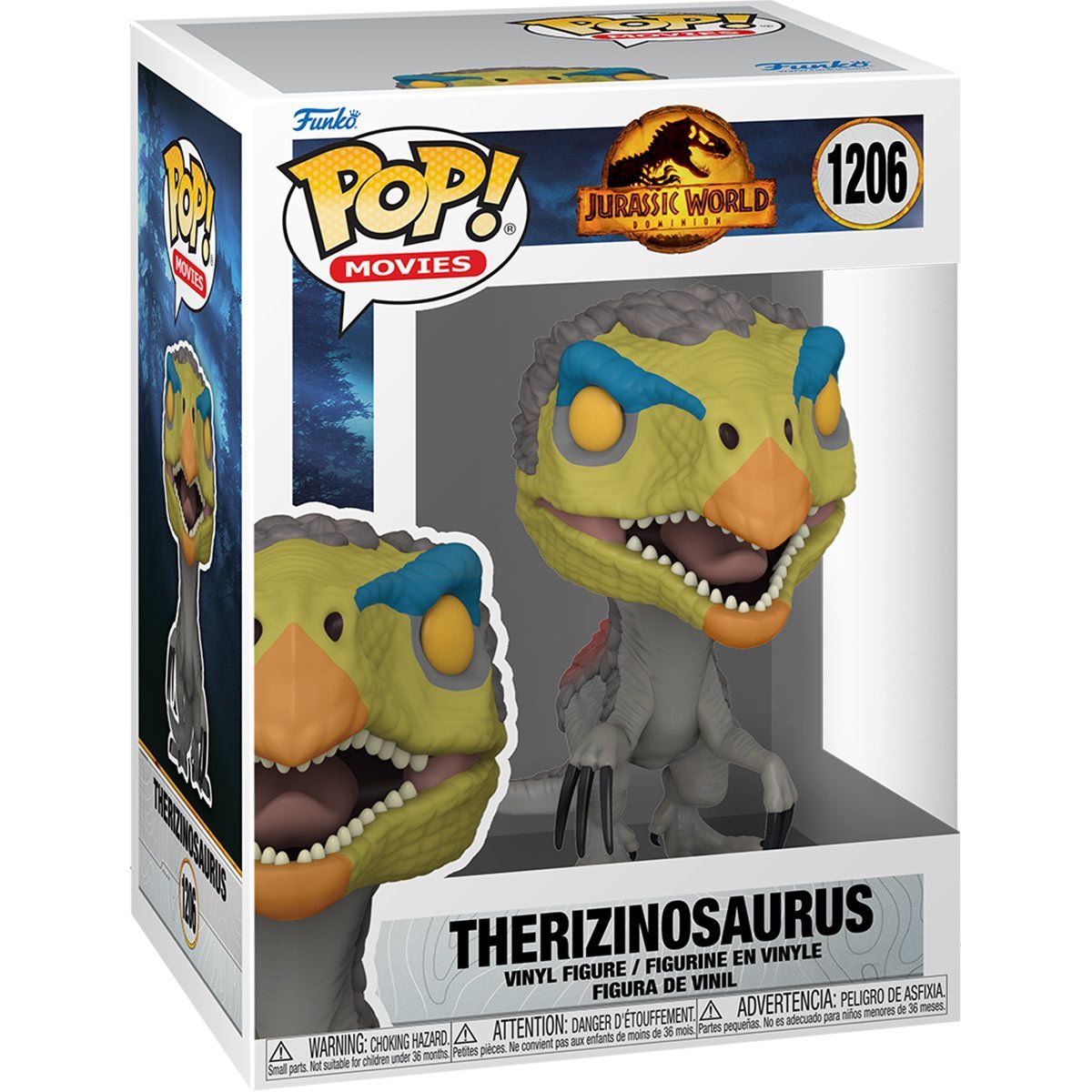 FUNKO - 1206, Jurassic World: Dominion - Therizinosaurus – The
