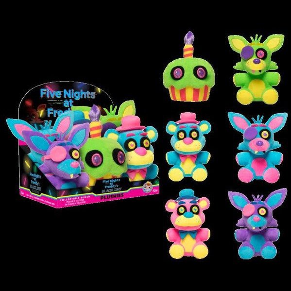 FUNKO Plush Five Nights Freddy's Cupcake Blacklight Verde