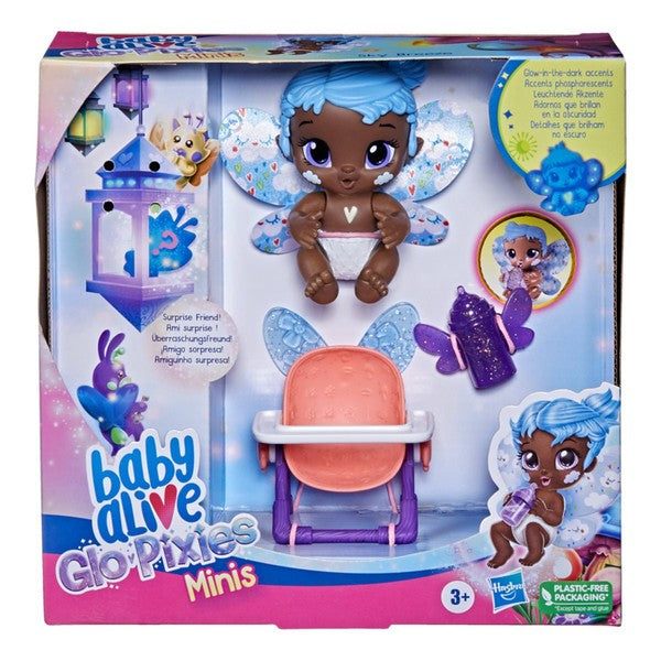 Muñeca Baby Alive GloPixies Minis Sky Breeze