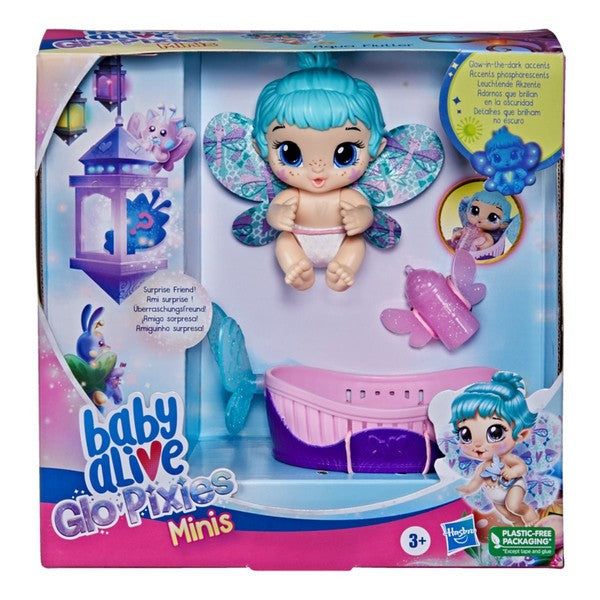 Muñeca Baby Alive GloPixies Minis Aqua Flutter