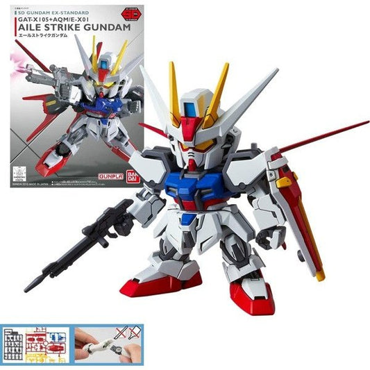 BANDAI SD EX-STANDARD AILE STRIKE GUNDAM