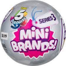 Mini Brands: bola con 5 marcas sorpresa [Serie 3]