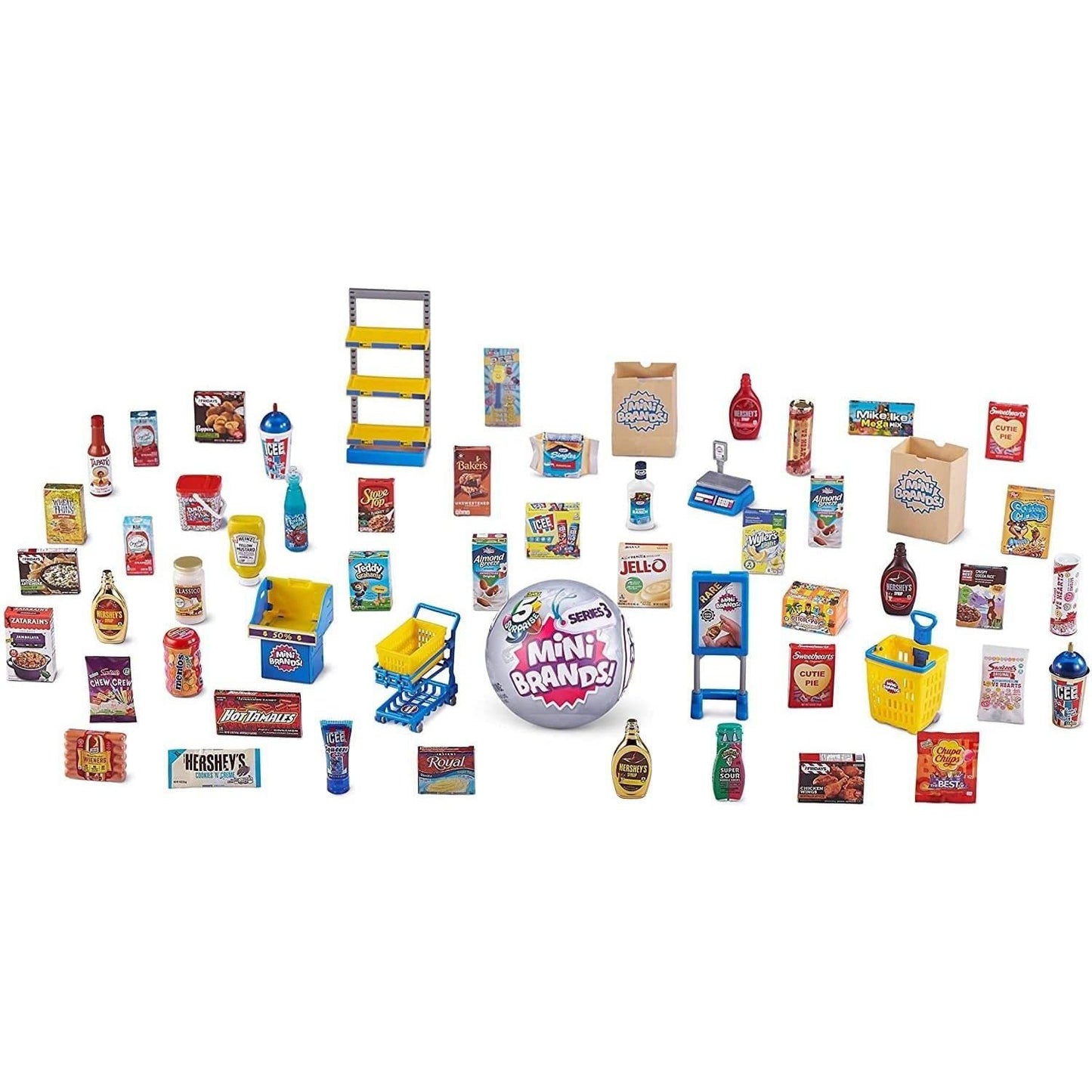 Mini Brands: bola con 5 marcas sorpresa [Serie 3]