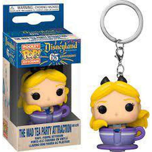 Funko Llavero, Disneyland Aniversario Alicia en la atracción de fiesta del té