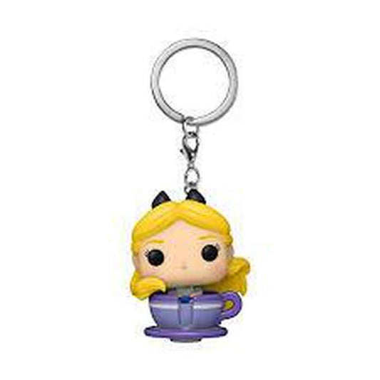 Funko Llavero, Disneyland Aniversario Alicia en la atracción de fiesta del té