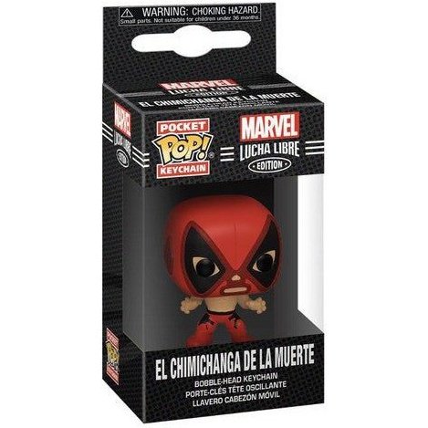 FUNKO LLAVERO Marvel Lucha Libre El Chimichanga de la muerte