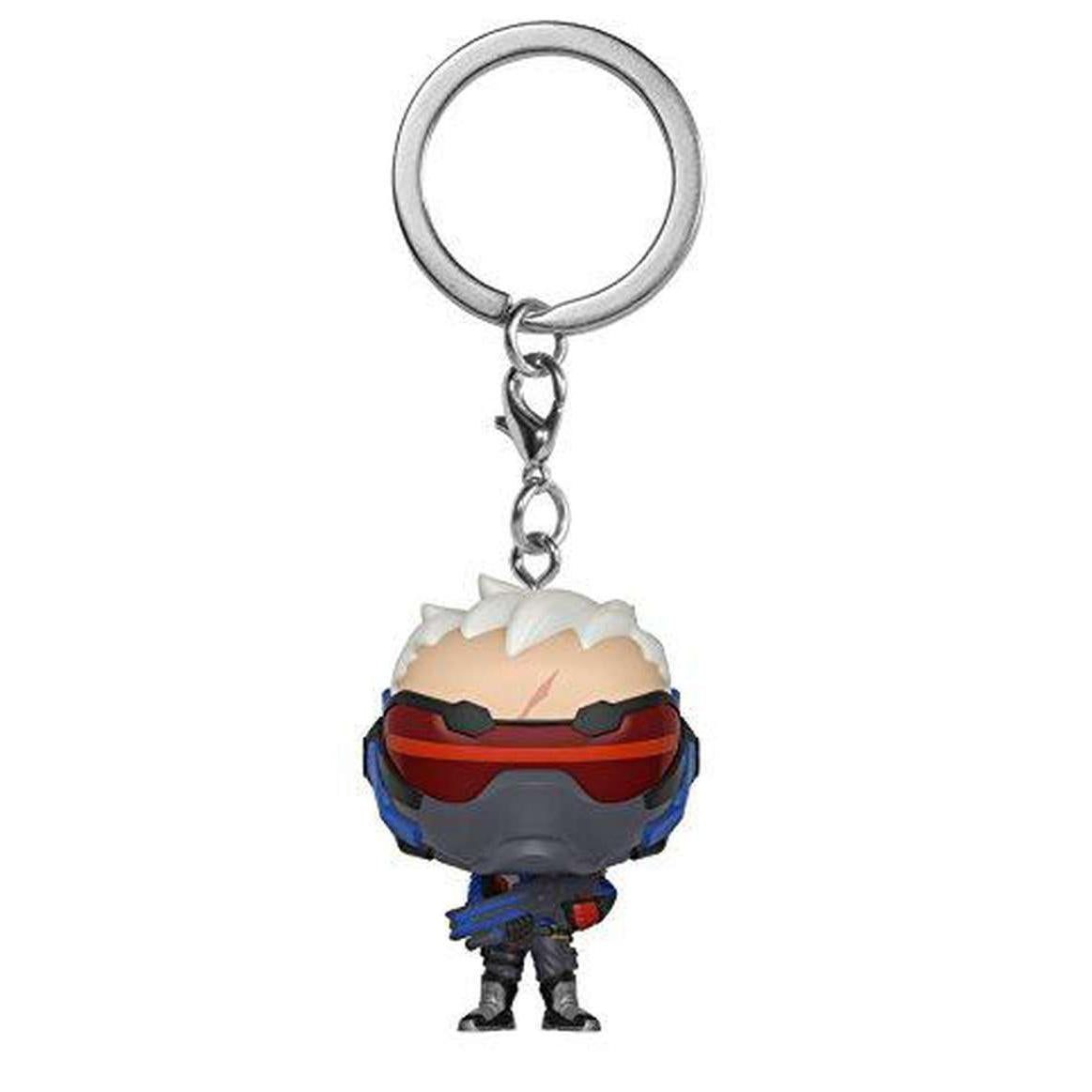 FUNKO LLAVERO Overwatch Soldier: