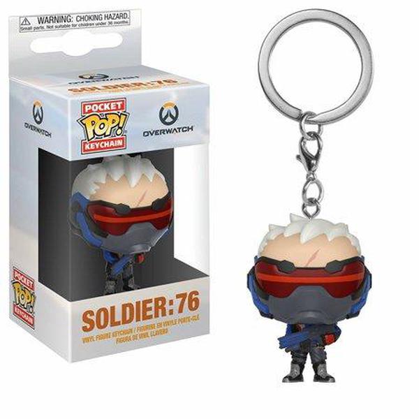FUNKO LLAVERO Overwatch Soldier: