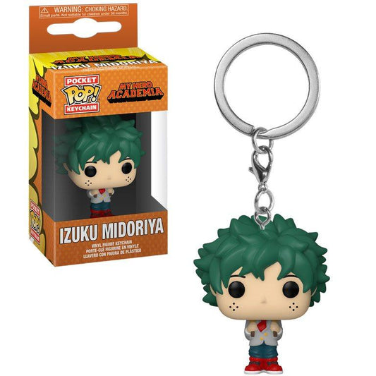 FUNKO LLAVERO - My Hero Academia - Izuku Midoriya (Deku en Uniforme de Escuela)