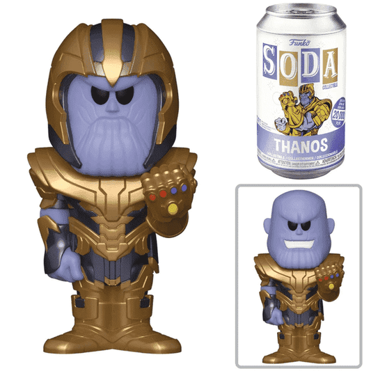 ***Edición Limitada*** Funko Soda Marvel, Thanos