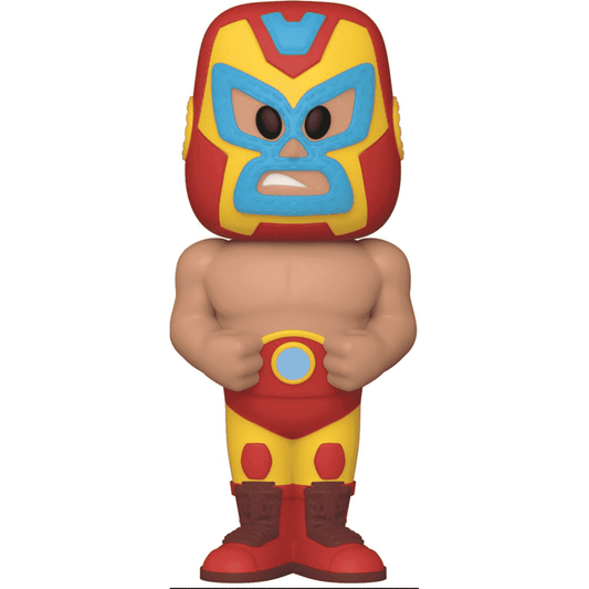 ***Edición Limitada*** Funko Soda Marvel, Iron Man Luchador El Heroe Invicto