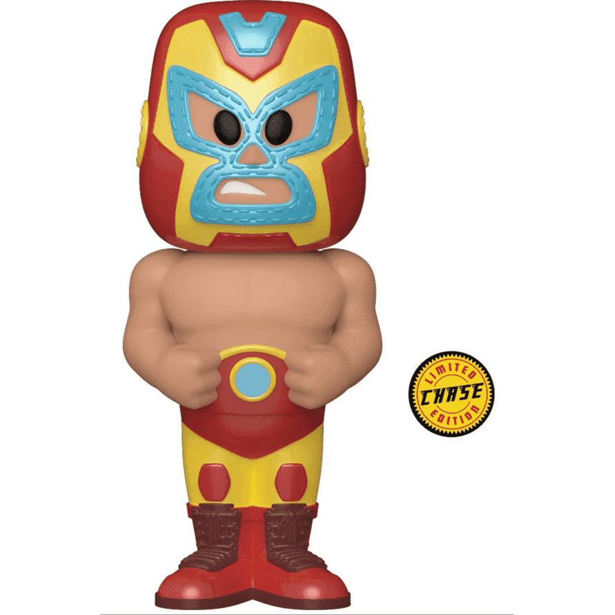***Edición Limitada*** Funko Soda Marvel, Iron Man Luchador El Heroe Invicto